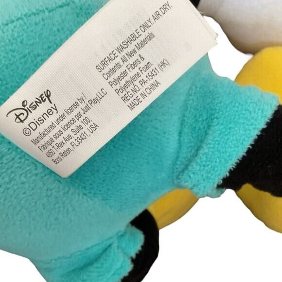 Disney Mickey Mouse Pink and Mint Color Easter Shirt Plush Stuffed Animal - Picture 2 of 3